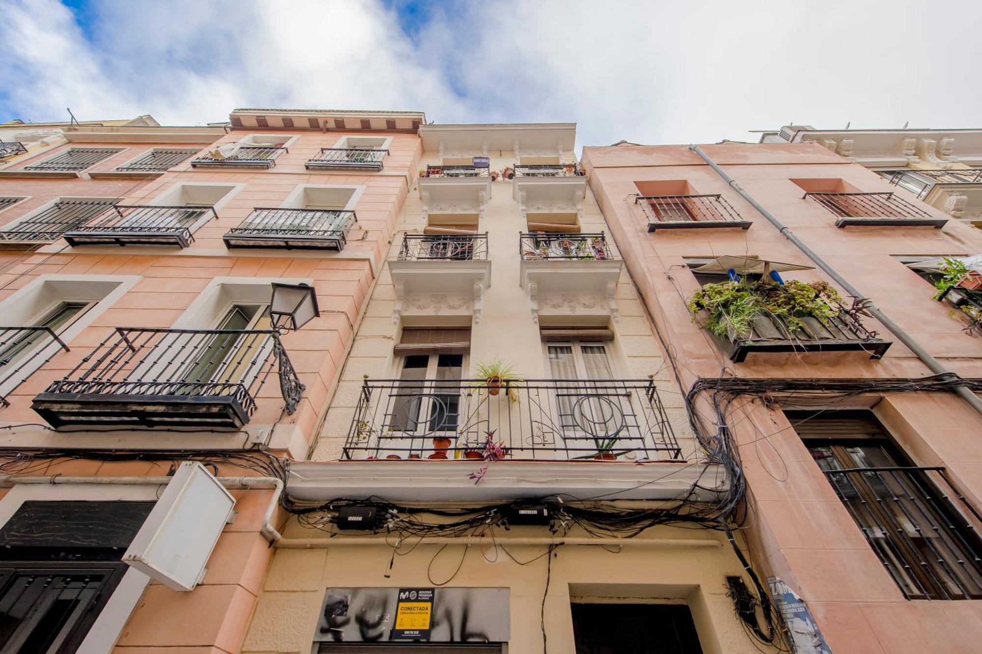 Nuevo Apt Para 7 Pax En Malasana - Gran Via E1 Apartman Madrid Kültér fotó