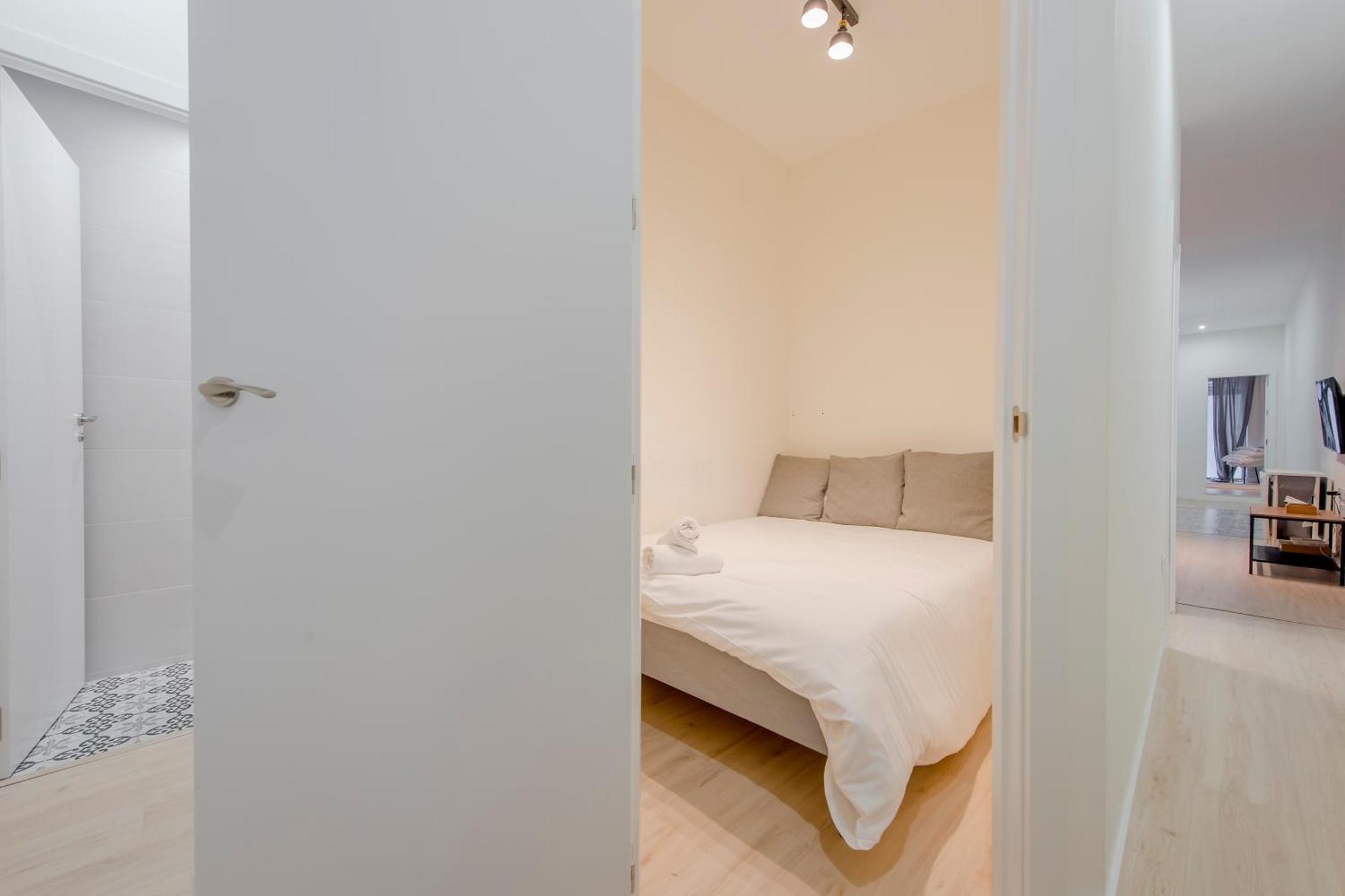 Nuevo Apt Para 7 Pax En Malasana - Gran Via E1 Apartman Madrid Kültér fotó